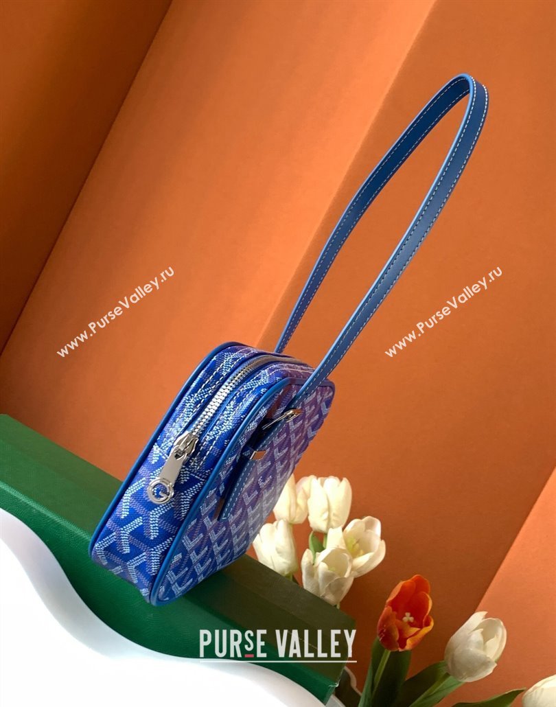 Goyard Yona PM Shoulder bag Blue (zhang-23112414)