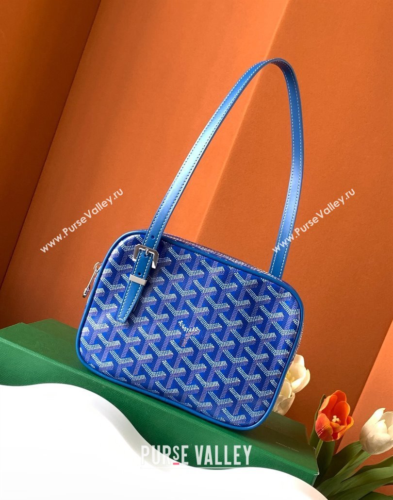 Goyard Yona PM Shoulder bag Blue (zhang-23112414)