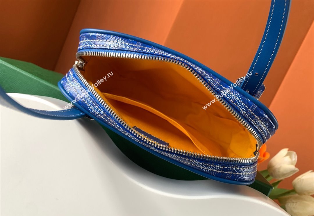 Goyard Yona PM Shoulder bag Blue (zhang-23112414)