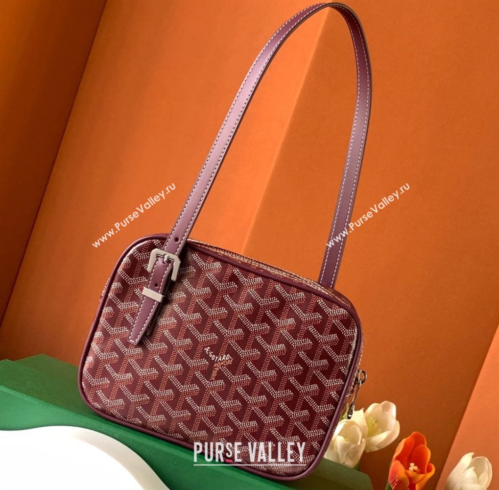 Goyard Yona PM Shoulder bag Burgundy (zhang-23112416)