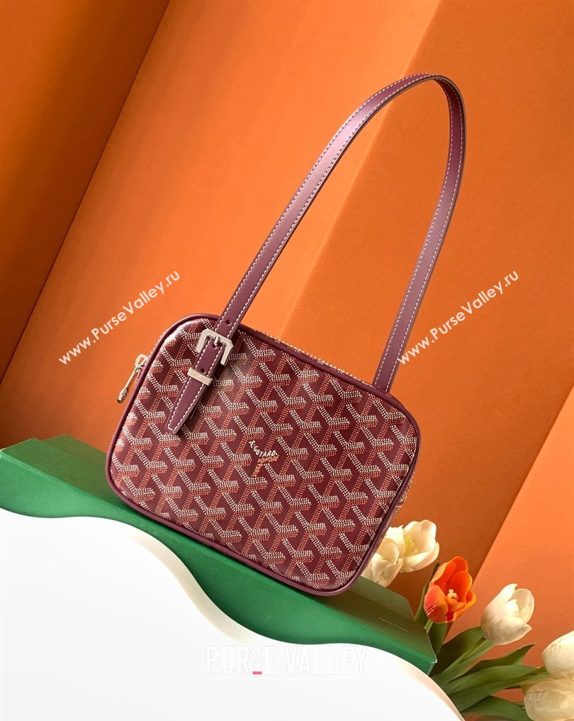 Goyard Yona PM Shoulder bag Burgundy (zhang-23112416)