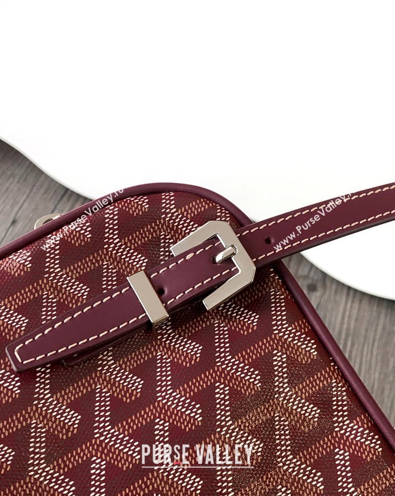 Goyard Yona PM Shoulder bag Burgundy (zhang-23112416)