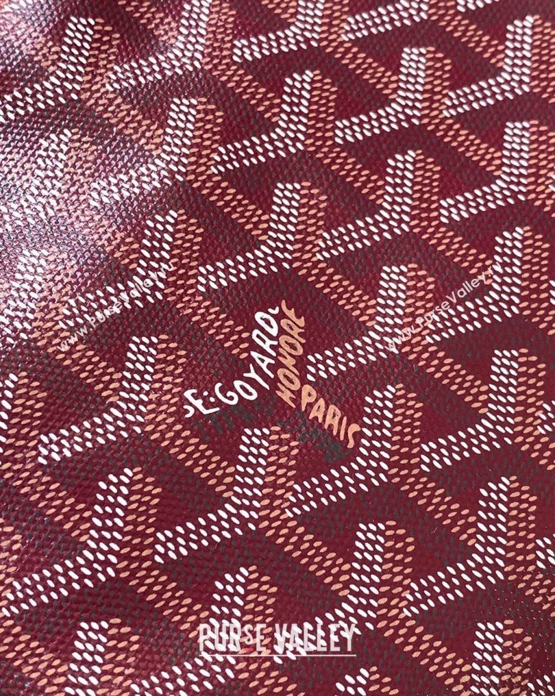 Goyard Yona PM Shoulder bag Burgundy (zhang-23112416)