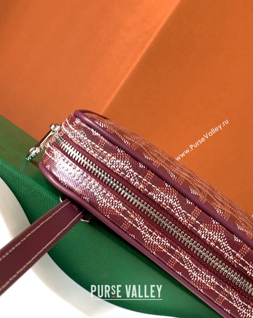 Goyard Yona PM Shoulder bag Burgundy (zhang-23112416)