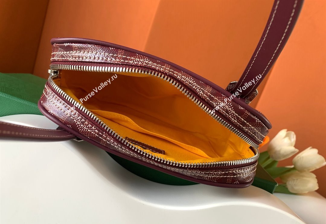 Goyard Yona PM Shoulder bag Burgundy (zhang-23112416)