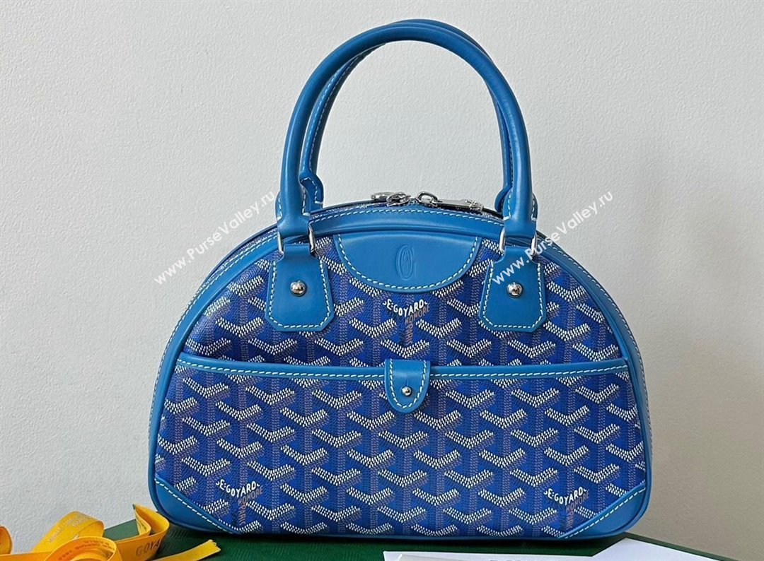 Goyard Saint Jeanne PM Bowling Bag Blue (yani-23112002)