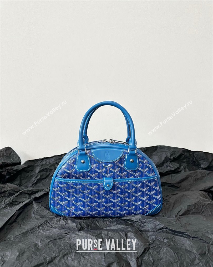 Goyard Saint Jeanne PM Bowling Bag Blue (yani-23112002)