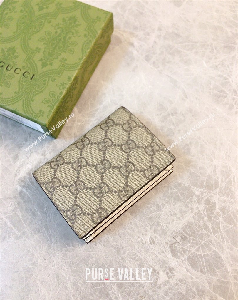 Gucci GG Marmont card case wallet 658610 White (ziyin-23112118)
