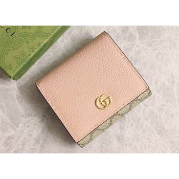 Gucci GG Marmont medium wallet 598587 Pink (ziyin-23112112)
