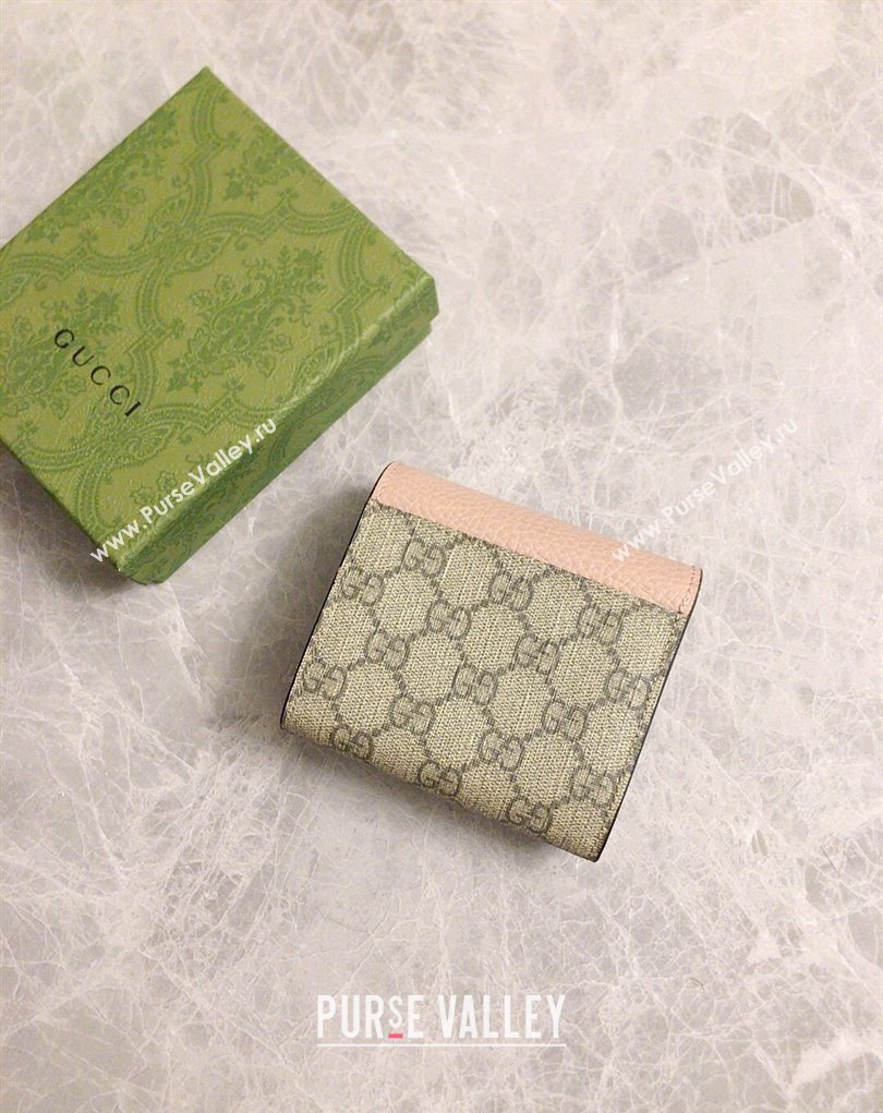 Gucci GG Marmont medium wallet 598587 Pink (ziyin-23112112)