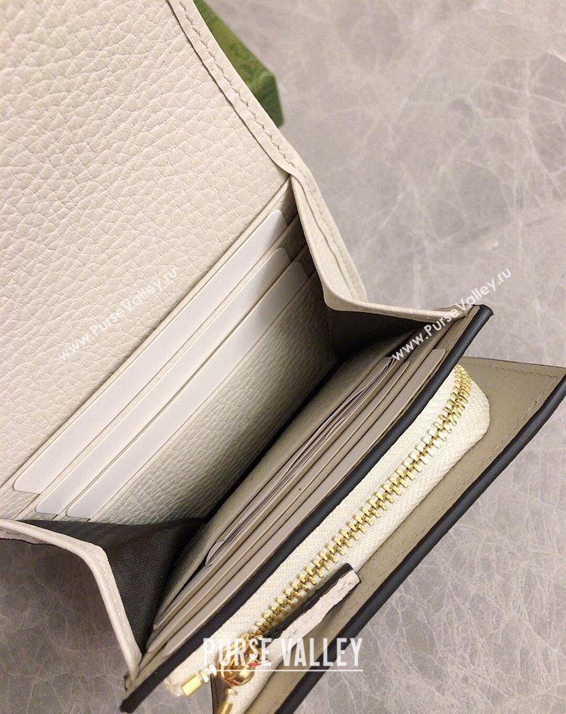 Gucci GG Marmont medium wallet 598587 White (ziyin-23112111)