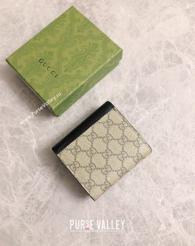 Gucci GG Marmont medium wallet 598587 Black (ziyin-23112110)