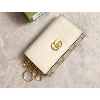Gucci GG Marmont key case wallet 456118 White (ziyin-23112114)