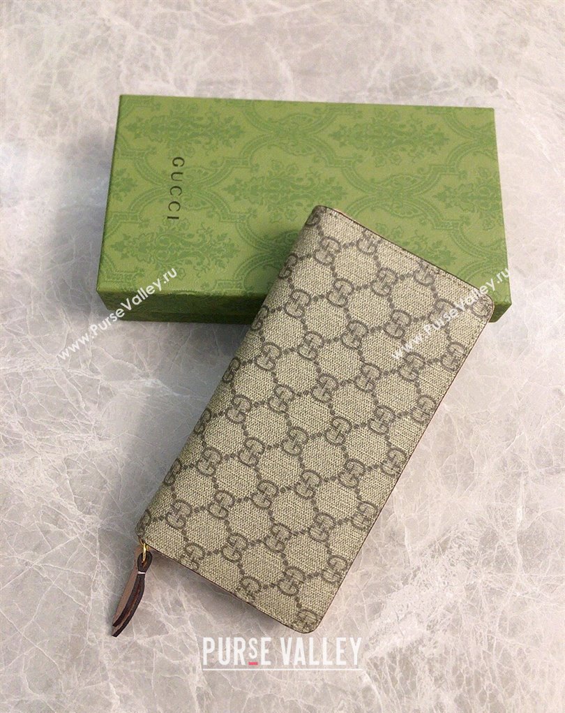 Gucci GG Marmont zip around wallet 456117 Pink (ziyin-23112109)