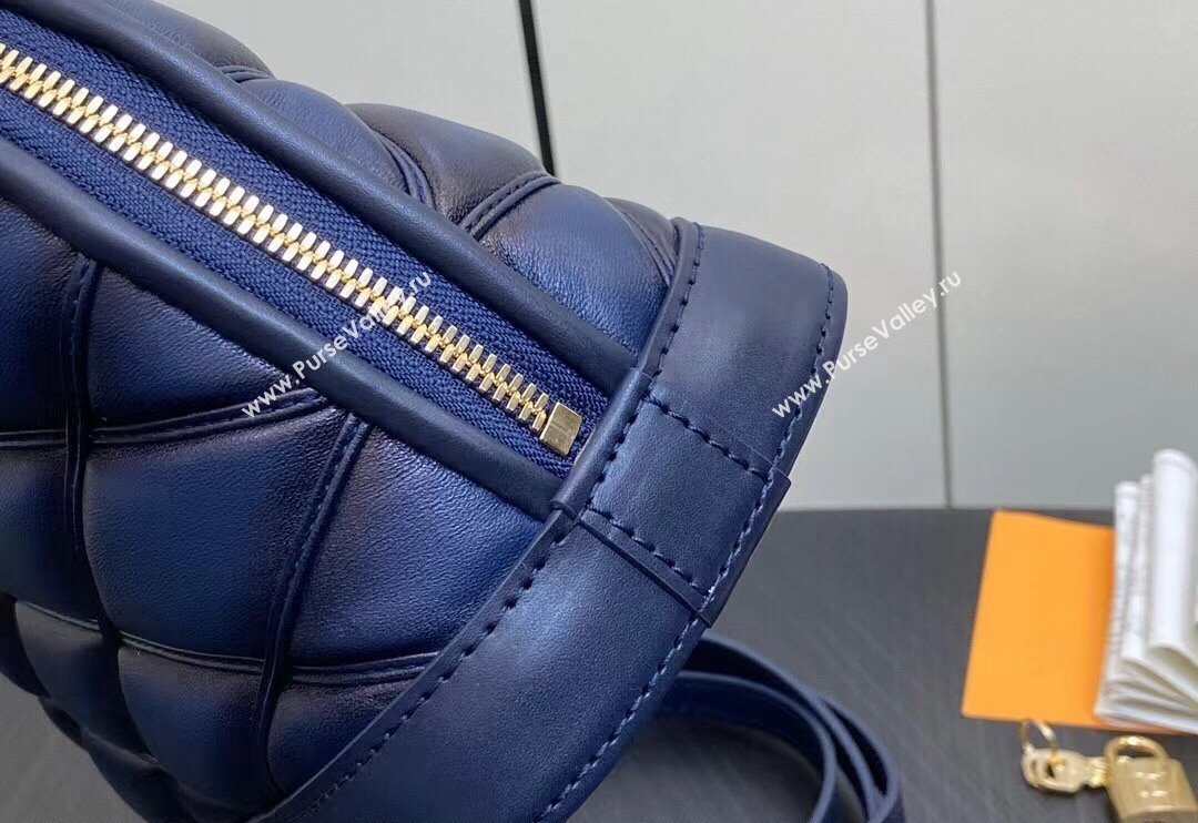Louis Vuitton Lamb leather Alma BB Bag M23666 Navy Blue 2024 (kiki-23112210)