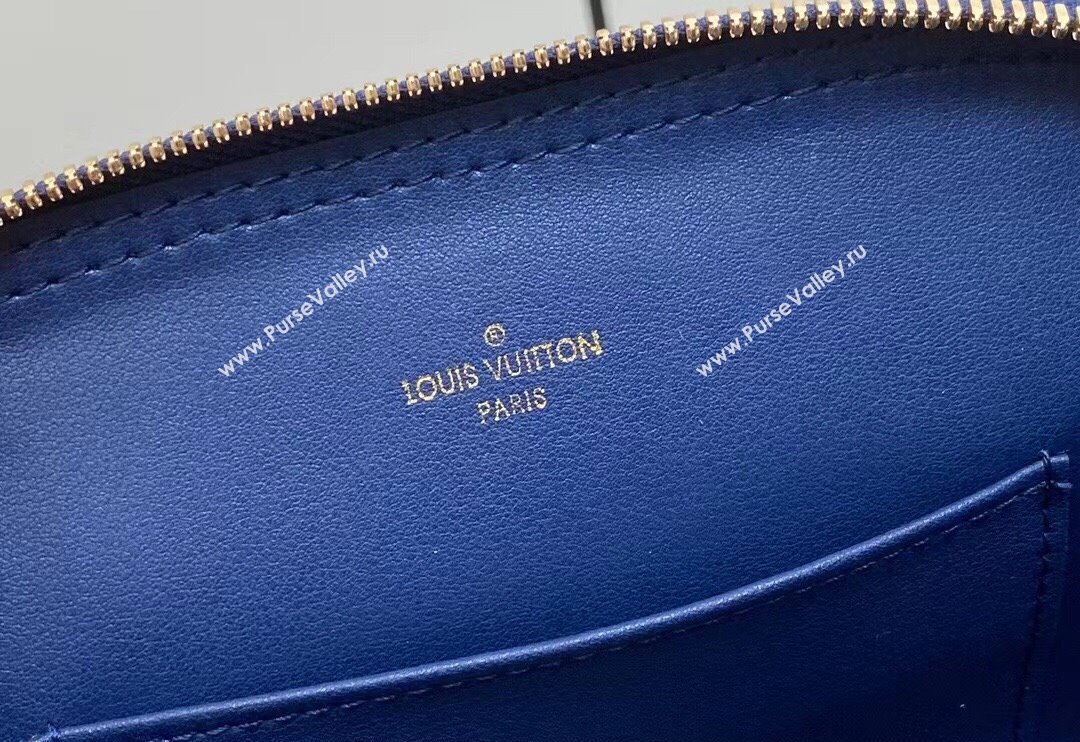 Louis Vuitton Lamb leather Alma BB Bag M23666 Navy Blue 2024 (kiki-23112210)