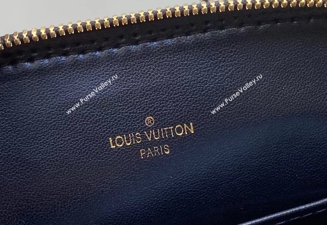 Louis Vuitton Lamb leather Alma BB Bag Black 2023 (kiki-23112209)