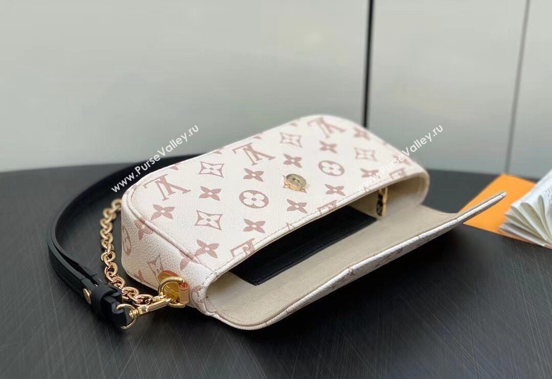Louis Vuitton Monogram canvas Wallet on Chain Ivy Bag M83091 White 2024 (kiki-23112208)