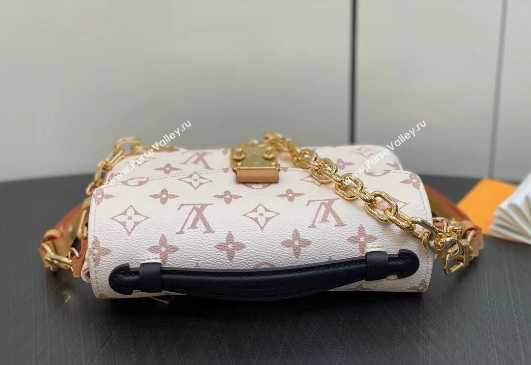 Louis Vuitton Monogram canvas Pochette Métis East West Bag M46914 White 2024 (kiki-23112207)