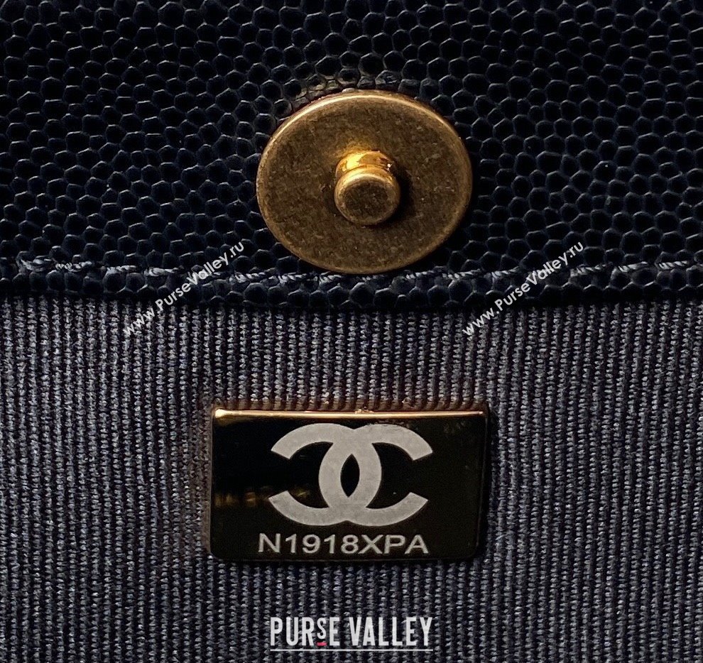 Chanel Grained Calfskin Chain Small Shoulder Bag AS4597 Black 2024 (jiyuan-23112239)