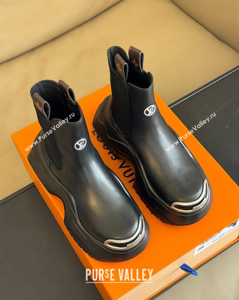 Louis Vuitton LV Archlight 2.0 Platform Ankle Boots Black 1AB15D 2024 (kaola-23112335)