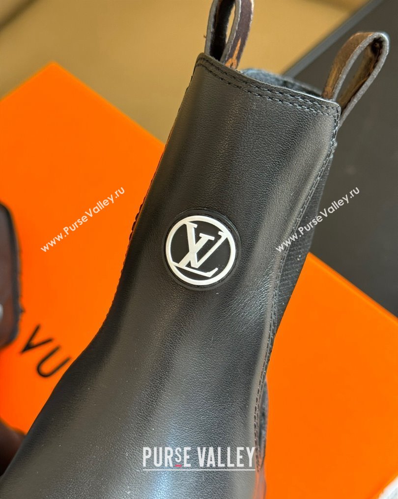 Louis Vuitton LV Archlight 2.0 Platform Ankle Boots Black 1AB15D 2024 (kaola-23112335)