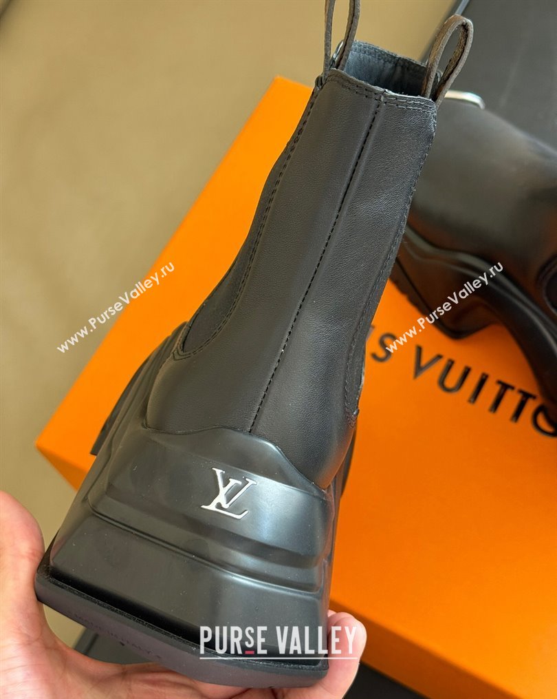Louis Vuitton LV Archlight 2.0 Platform Ankle Boots Black 1AB15D 2024 (kaola-23112335)