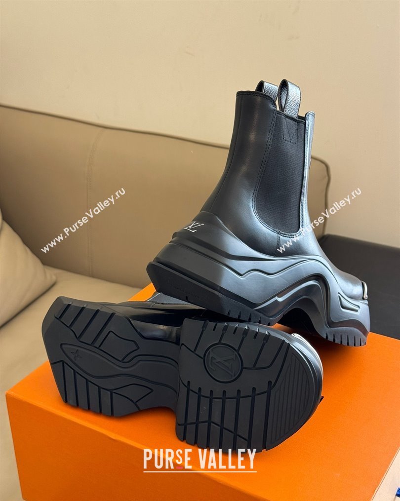 Louis Vuitton LV Archlight 2.0 Platform Ankle Boots Black 1AB15D 2024 (kaola-23112335)