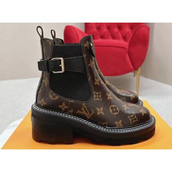 Louis Vuitton LV Beaubourg Ankle Boots Monogram Canvas 2024 (SS-23112336)
