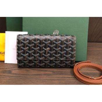 Goyard Varenne Continental Wallet with Strap Bag Brown (laimeng-23120104)