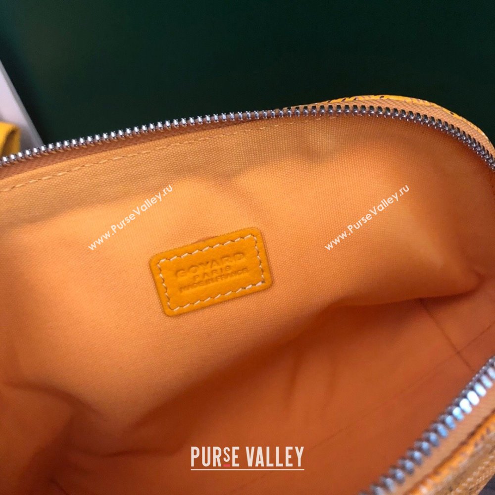 Goyard Vendôme Cosmetic Pouch bag Yellow (laimeng-23120130)