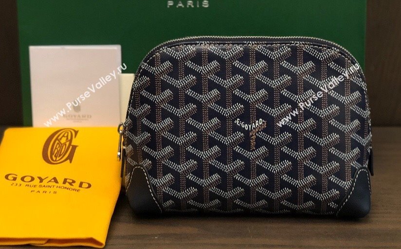 Goyard Vendôme Cosmetic Pouch bag Dark Blue (laimeng-23120122)