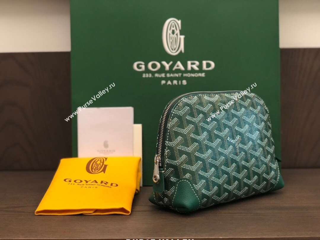 Goyard Vendôme Cosmetic Pouch bag Green (laimeng-23120127)