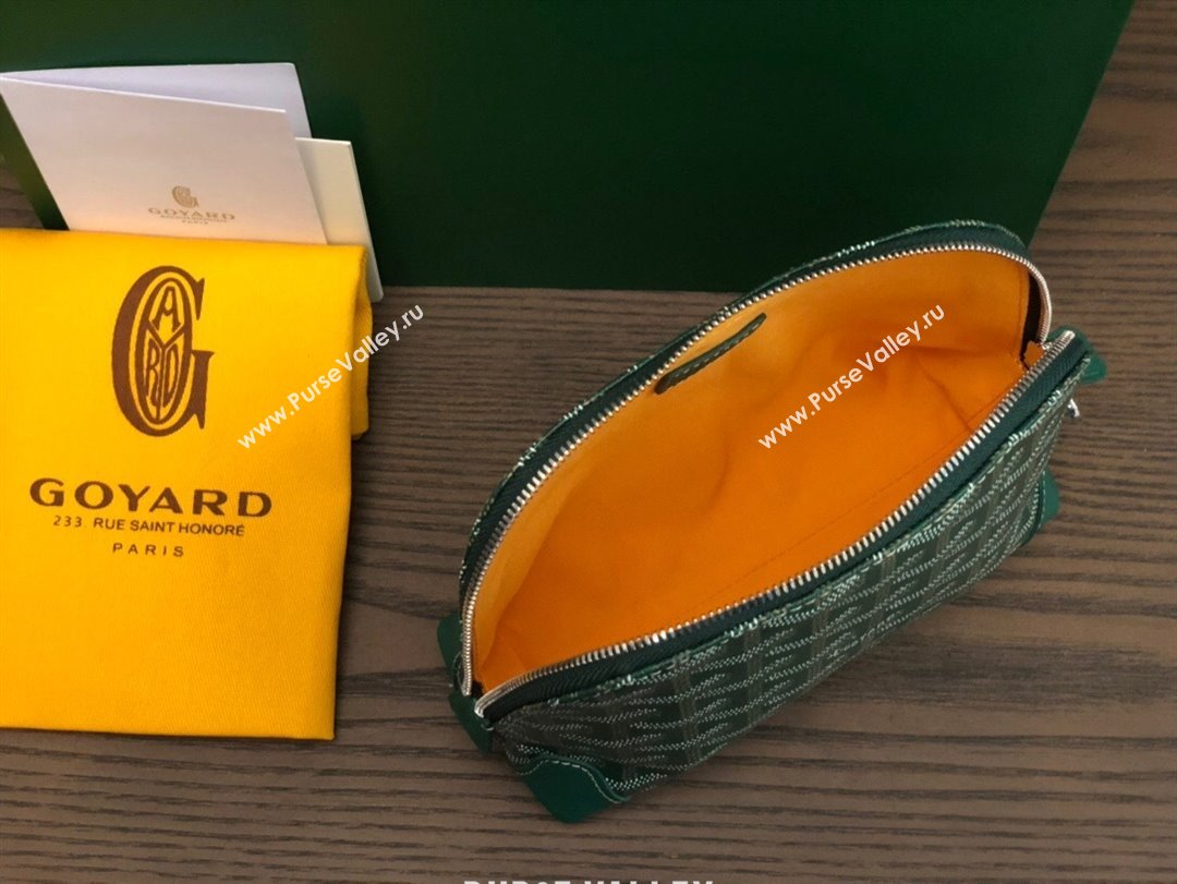 Goyard Vendôme Cosmetic Pouch bag Green (laimeng-23120127)