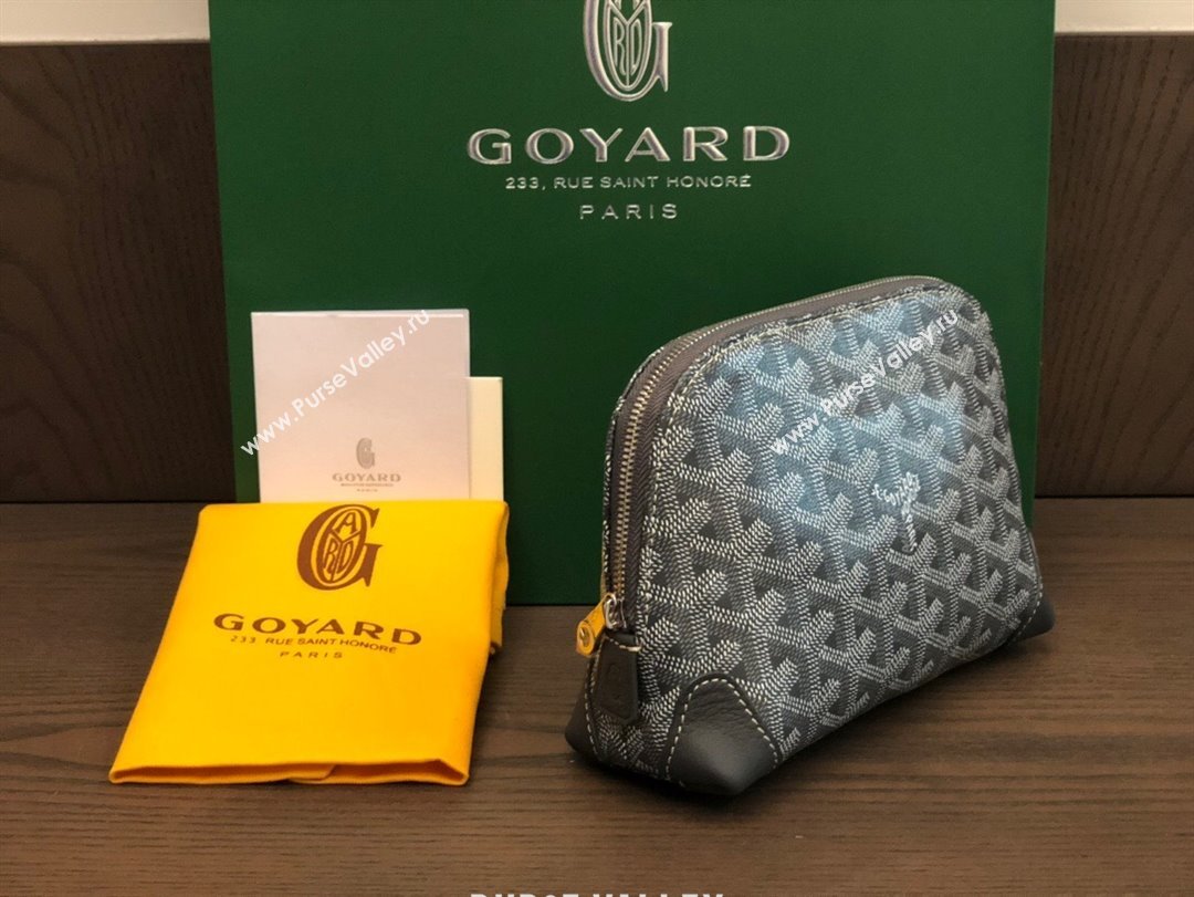 Goyard Vendôme Cosmetic Pouch bag Gray (laimeng-23120126)