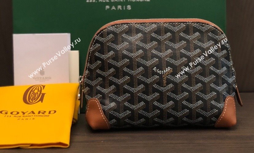 Goyard Vendôme Cosmetic Pouch bag Brown (laimeng-23120124)