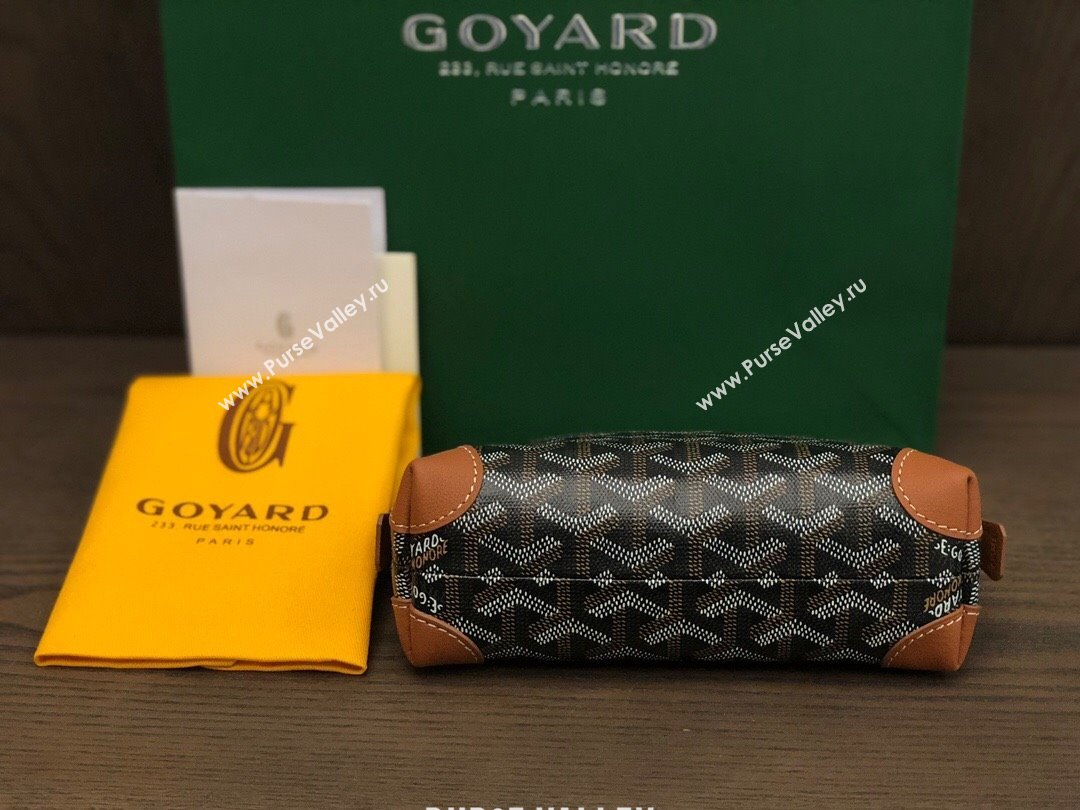 Goyard Vendôme Cosmetic Pouch bag Brown (laimeng-23120124)