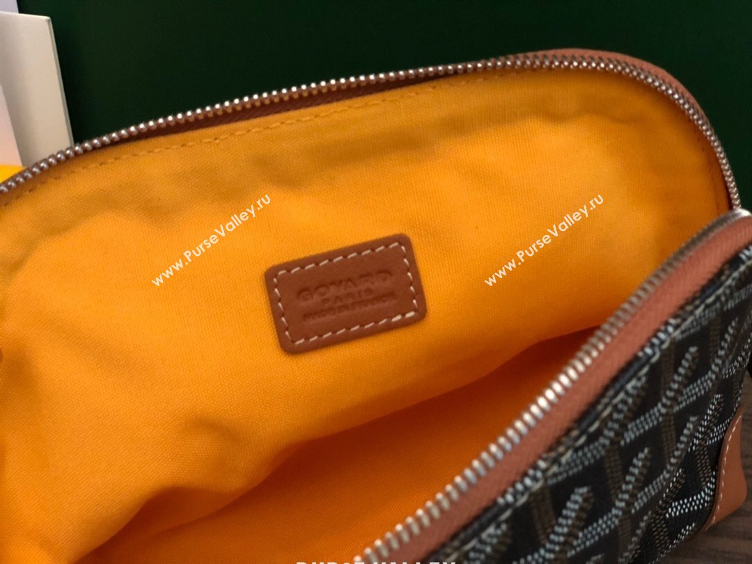Goyard Vendôme Cosmetic Pouch bag Brown (laimeng-23120124)