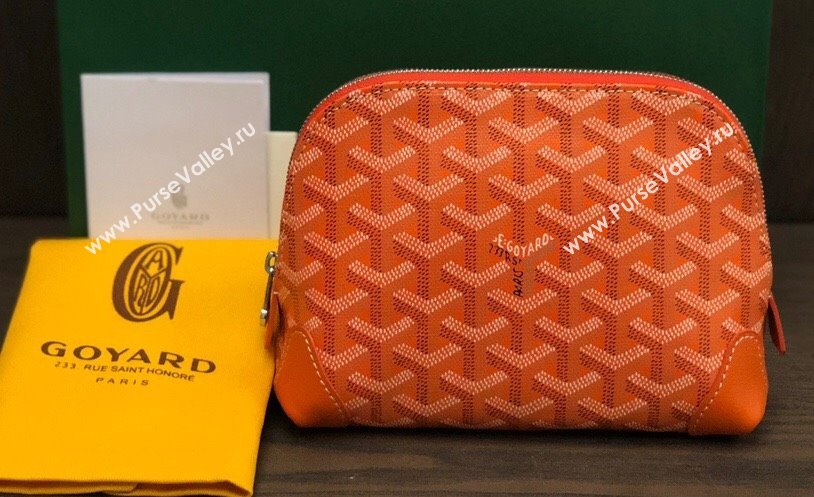 Goyard Vendôme Cosmetic Pouch bag Orange (laimeng-23120129)