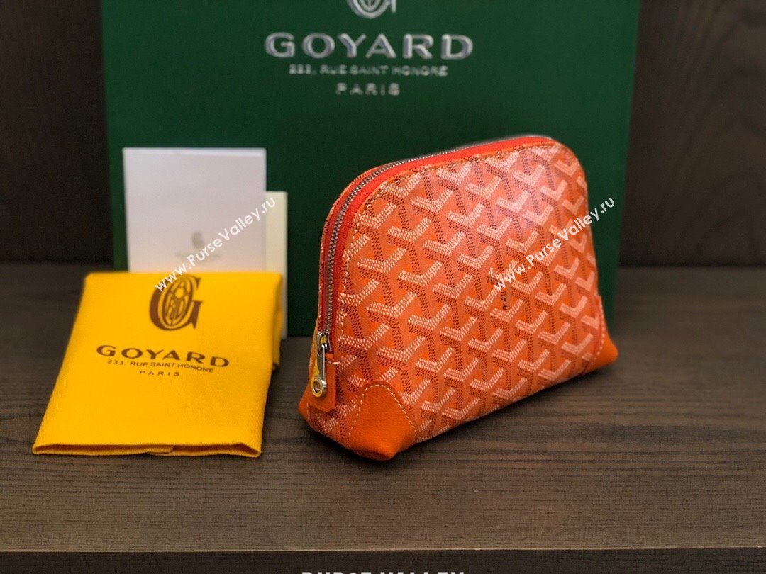 Goyard Vendôme Cosmetic Pouch bag Orange (laimeng-23120129)