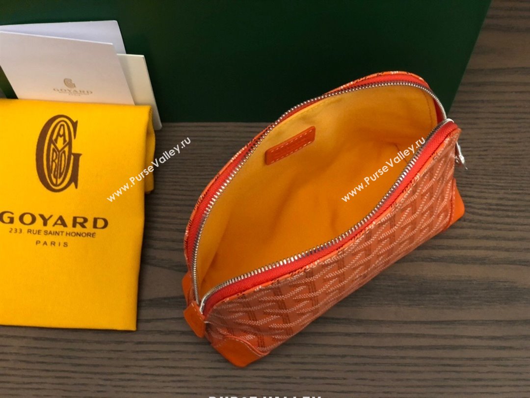 Goyard Vendôme Cosmetic Pouch bag Orange (laimeng-23120129)