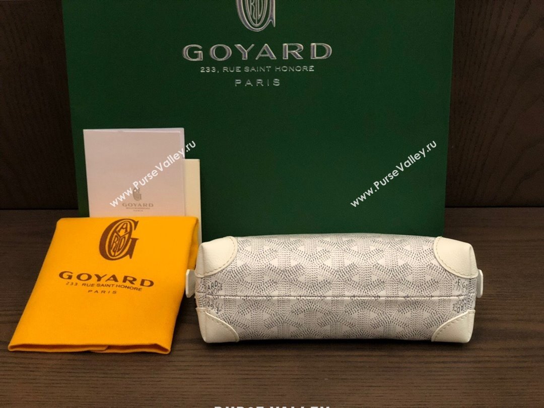 Goyard Vendôme Cosmetic Pouch bag White (laimeng-23120131)