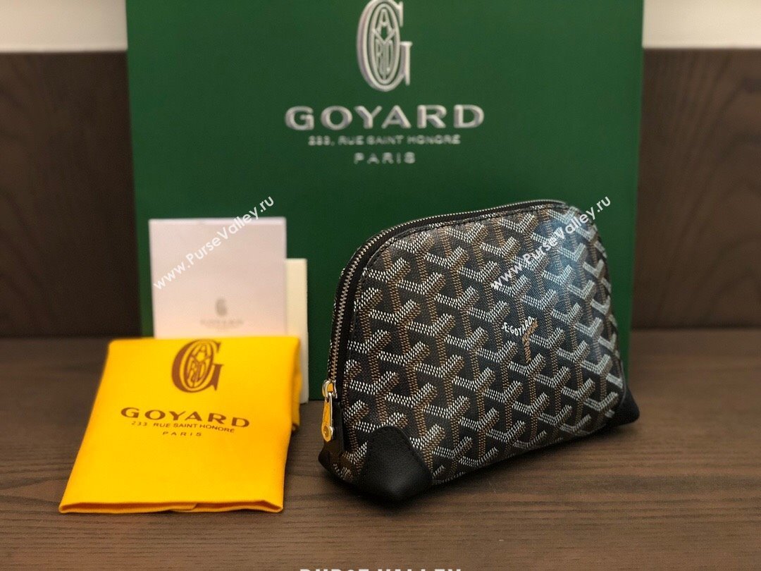 Goyard Vendôme Cosmetic Pouch bag Black (laimeng-23120121)