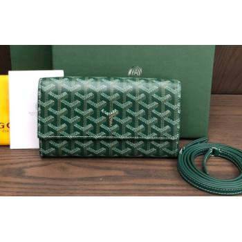 Goyard Varenne Continental Wallet with Strap Bag Green (laimeng-23120107)