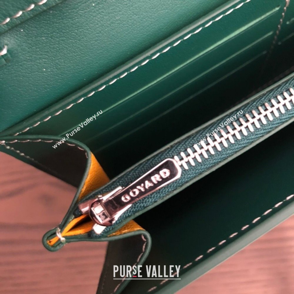 Goyard Varenne Continental Wallet with Strap Bag Green (laimeng-23120107)