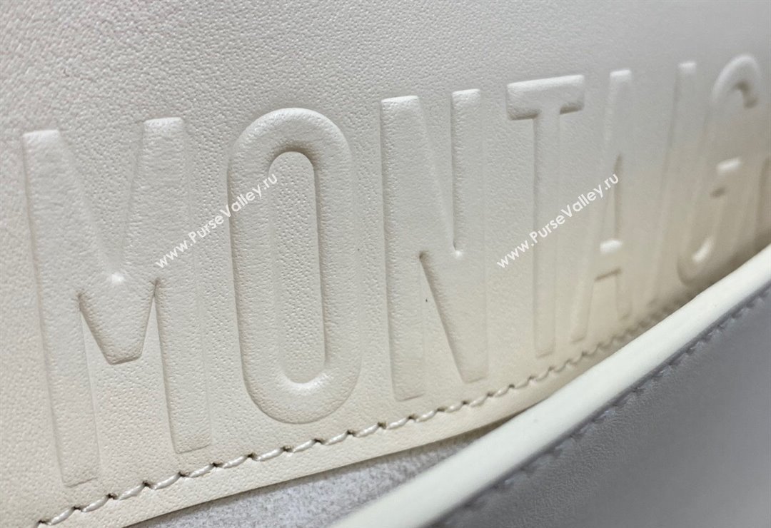 Dior Small 30 Montaigne Avenue Bag in Box Calfskin White 2024 (XXG-23112502)