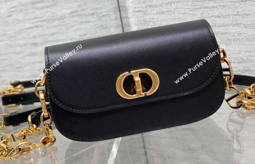 Dior Small 30 Montaigne Avenue Bag in Box Calfskin Black 2024 (XXG-23112501)