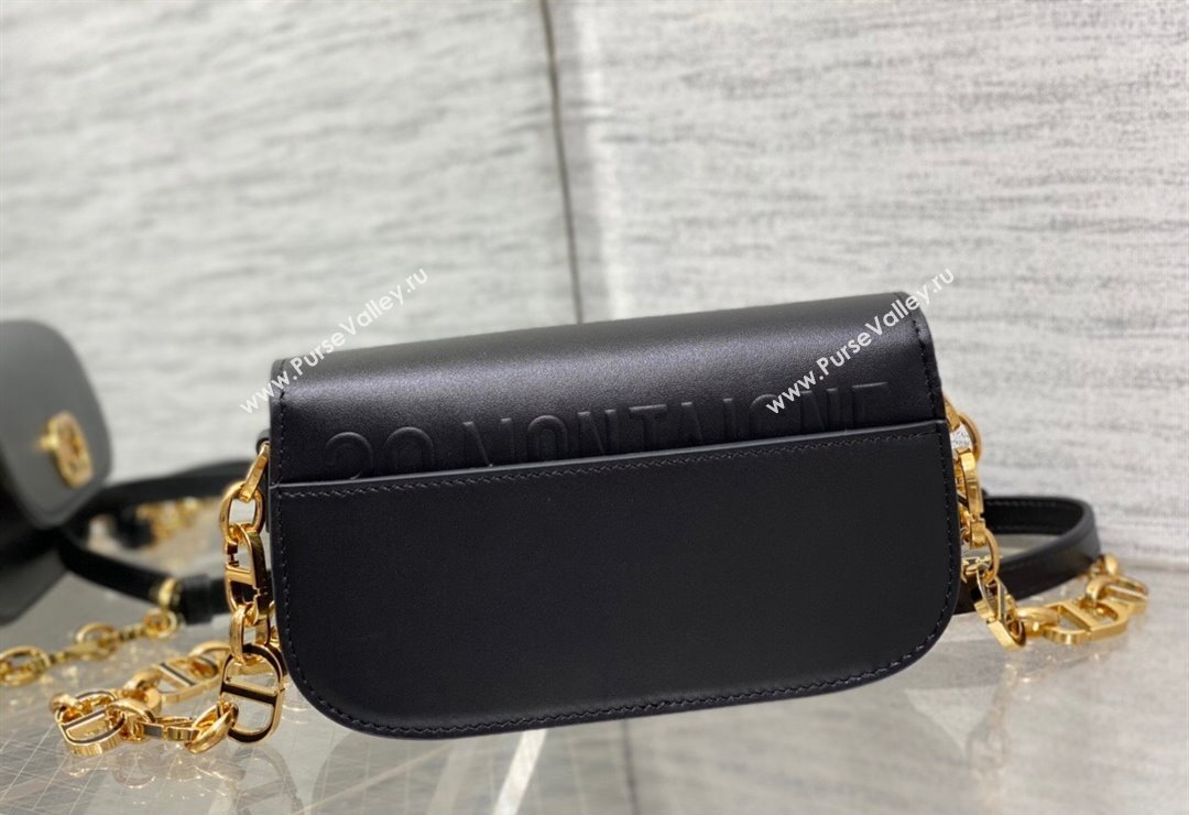 Dior Small 30 Montaigne Avenue Bag in Box Calfskin Black 2024 (XXG-23112501)