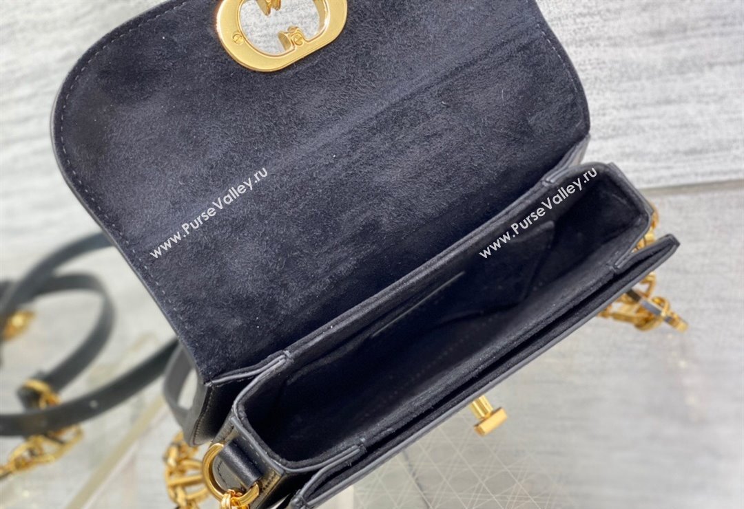 Dior Small 30 Montaigne Avenue Bag in Box Calfskin Black 2024 (XXG-23112501)