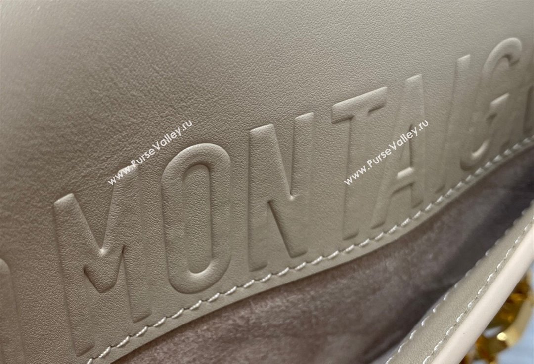 Dior Small 30 Montaigne Avenue Bag in Box Calfskin Beige 2024 (XXG-23112504)